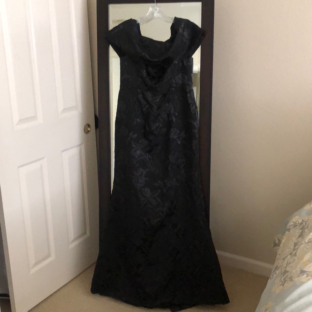 Adian Mattox long gown